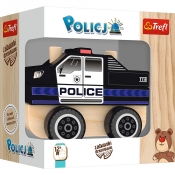 Zabawka drewniana - Policja (60999)