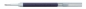 Wkład do pióra kulkowego Pentel, niebieski 0,7 mm (LRp7)