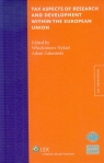 Tax Aspects of Research and Development within the European Union  Nykiel Włodzimierz, Zalasiński Adam