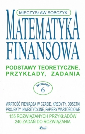 Matematyka finansowa - Mieczysław Sobczyk
