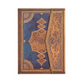 Notes w linie Safavid Indigo Midi