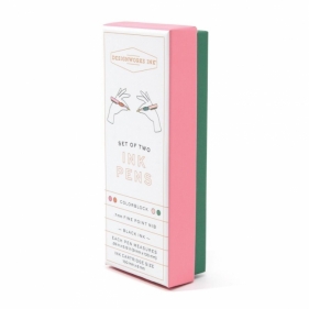 Zestaw 2 długopisów Red Orange&Emerald w pudełku