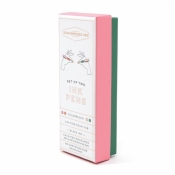 Zestaw 2 długopisów Red Orange&Emerald w pudełku