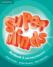 Super Minds 3 Workbook with Online Resources - Herbert Puchta, Peter Lewis-Jones, Günter Gerngross