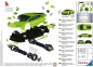 Ravensburger, Puzzle 3D Pojazdy 108: - Lamborghini Huracán Evo Verde (11299)