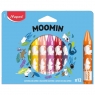 Kredki świecowe Muminki Jumbo 12szt MAPED