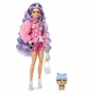 Barbie Extra: Lalka Fioletowe fale (GRN27/GXF08)