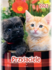 Kalendarz 2027 wieloplanszowy B4 Przyjaciele