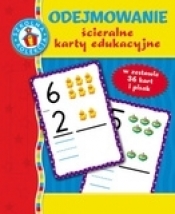 Odejmowanie. Ścieralne karty edukacyjne - Opracowanie zbiorowe