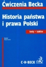 Historia państwa i prawa Polski testy tablice Golat Rafał