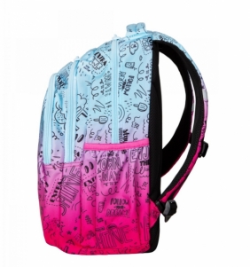 Coolpack Jerry, plecak młodzieżowy - Pink Scribble (D029340)