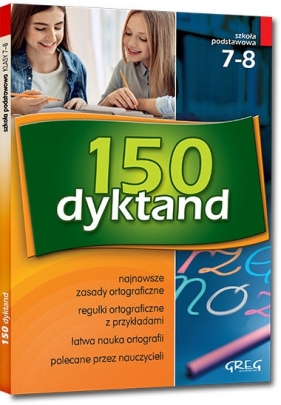 150 dyktand - szkoła podstawowa, klasy 7-8 - Elżbieta Szymonek, Beata Kuczera, Krystyna Cygal