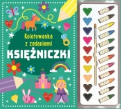 Kolorowanka z zadaniami. Księżniczki - Opracowanie zbiorowe