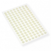 Perełki samoprzylepne białe 8mm